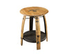 Whiskey Wood Side Table